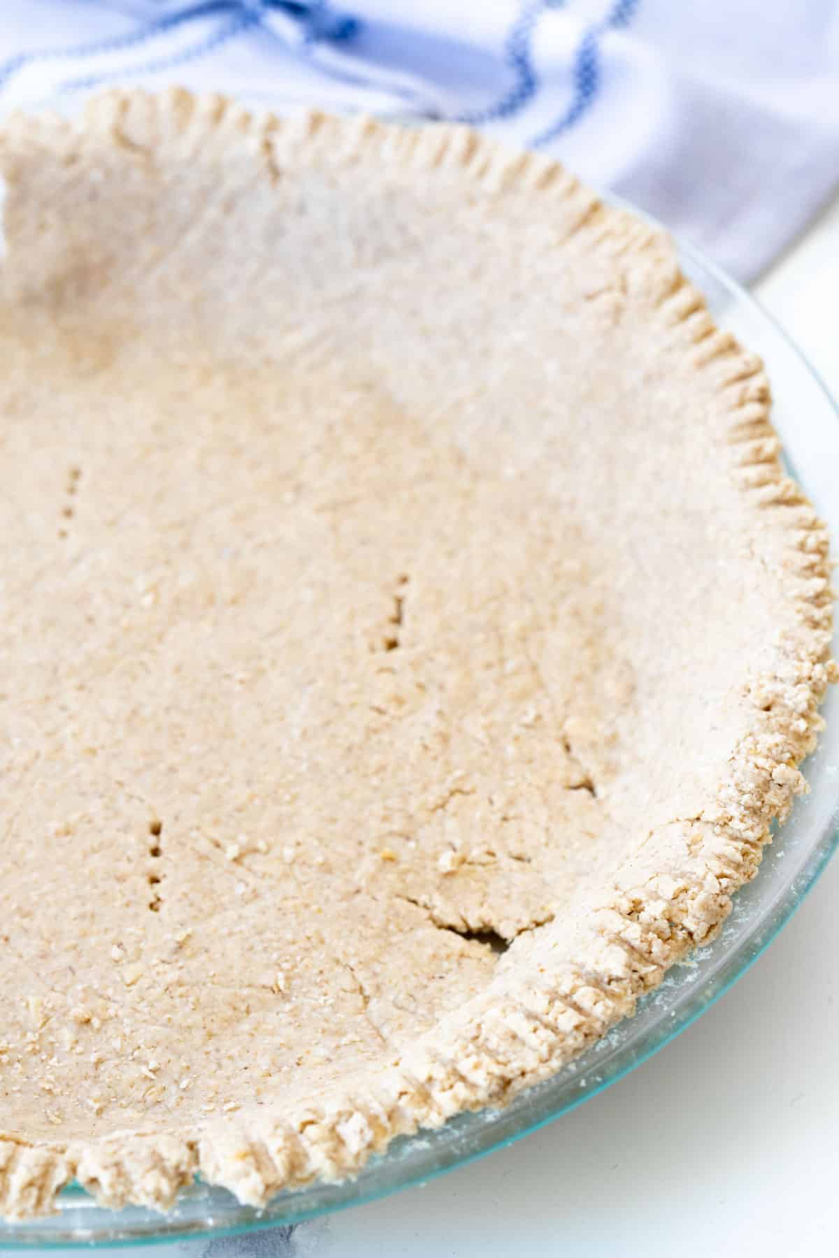 oat flour pie crust 