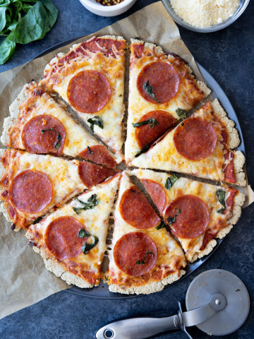 oat flour pizza crust