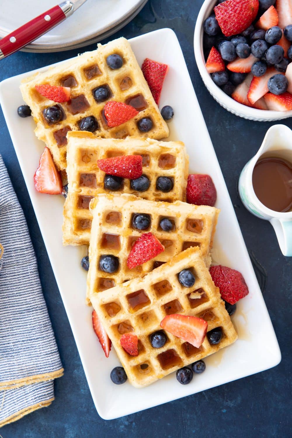 Protein Powder Waffles - Hungry Hobby