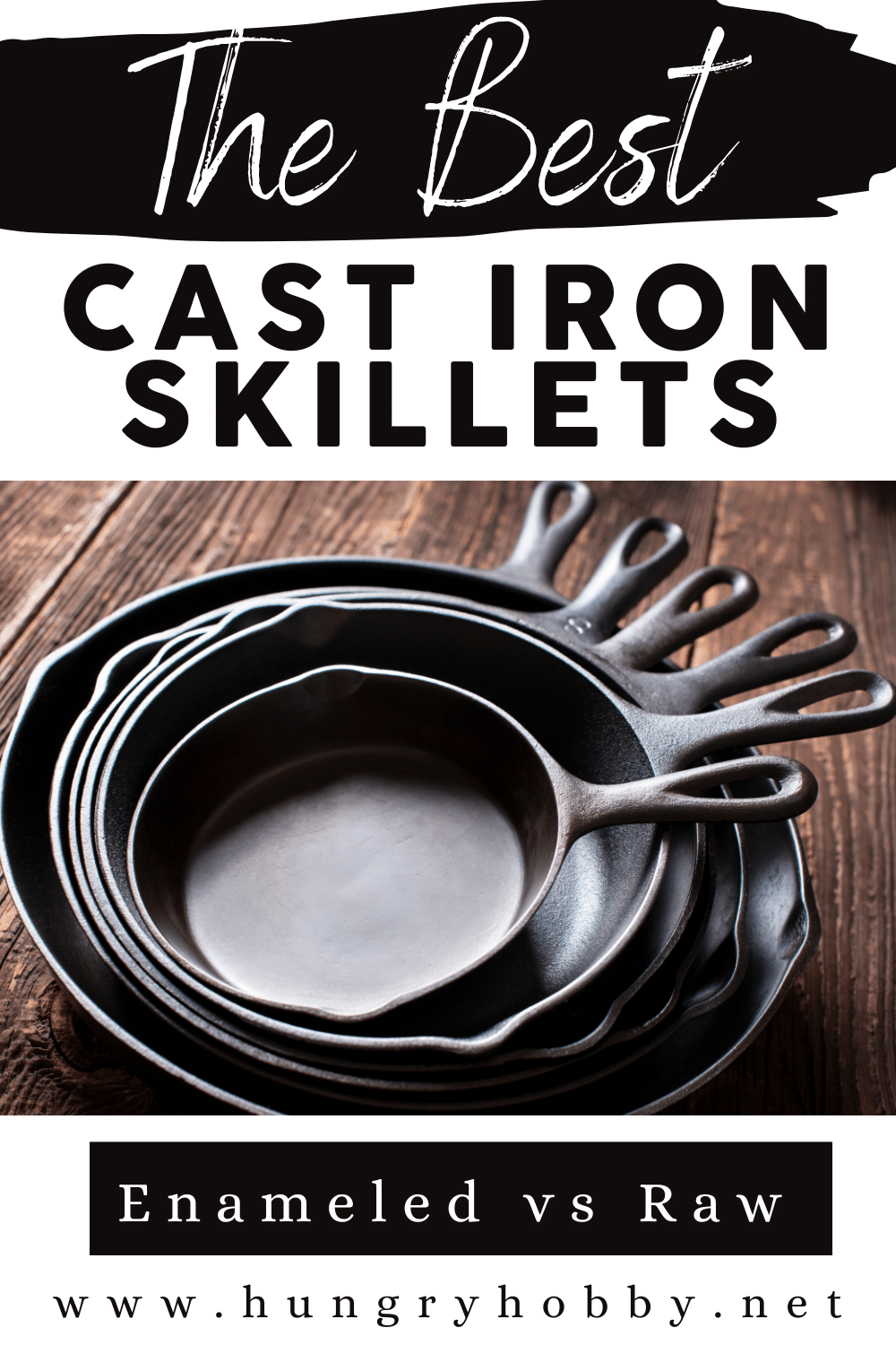 The Best Cast Iron Pans: Pure Cast Iron vs Enameled Cast Iron Skillets
