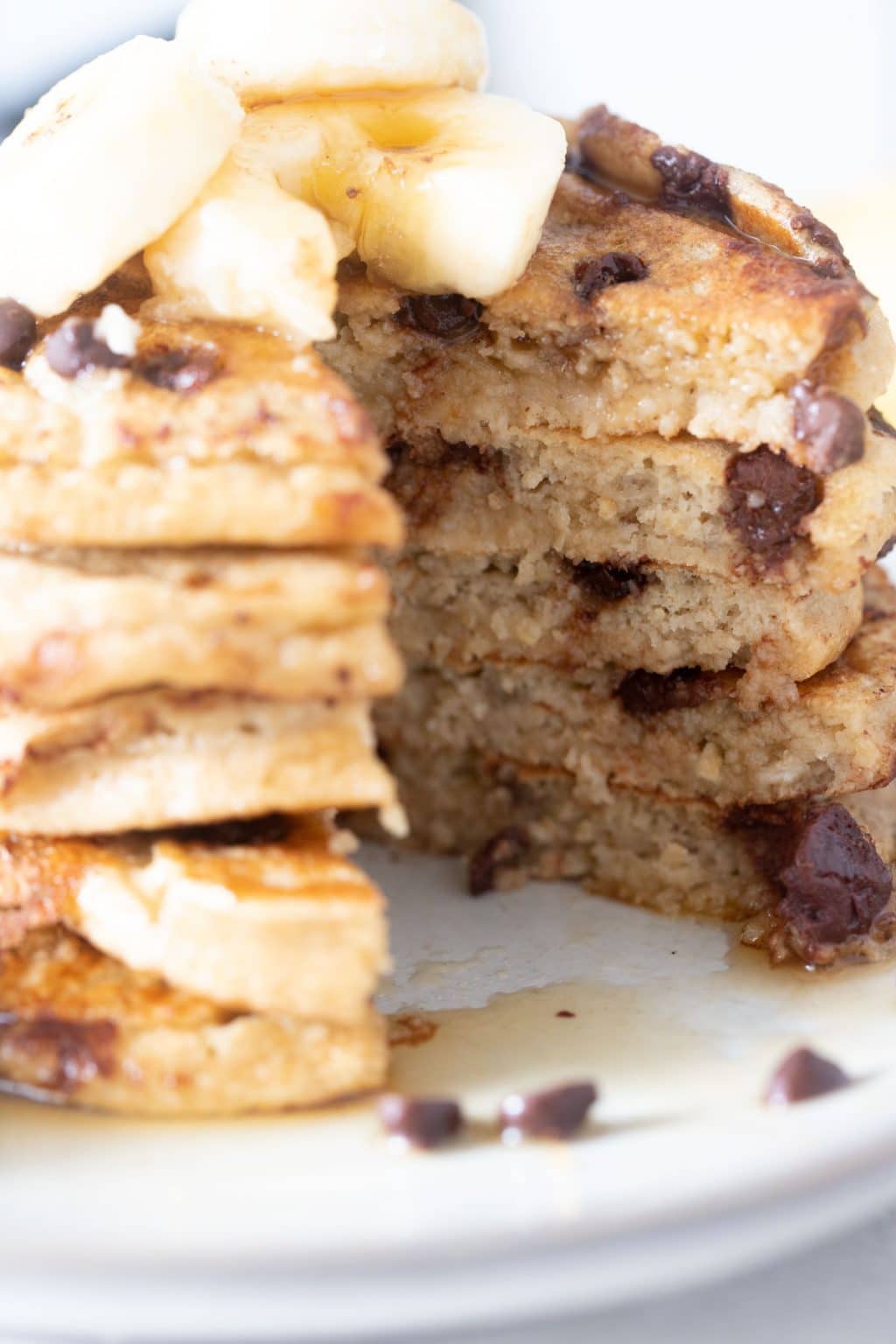 Banana Oat Blender Pancakes Hungry Hobby