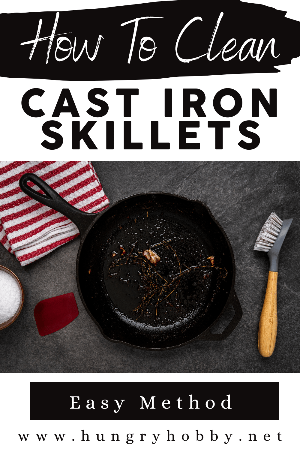 clean cast iron skillets