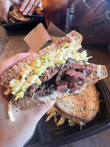 pastrami sandwich