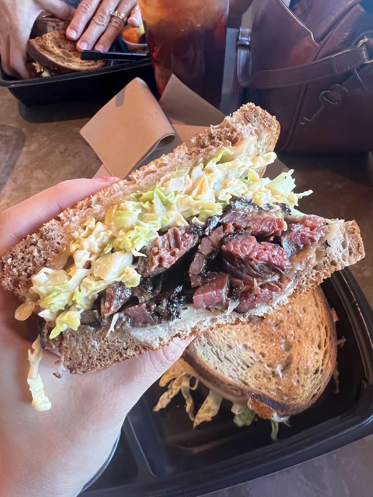 pastrami sandwich 