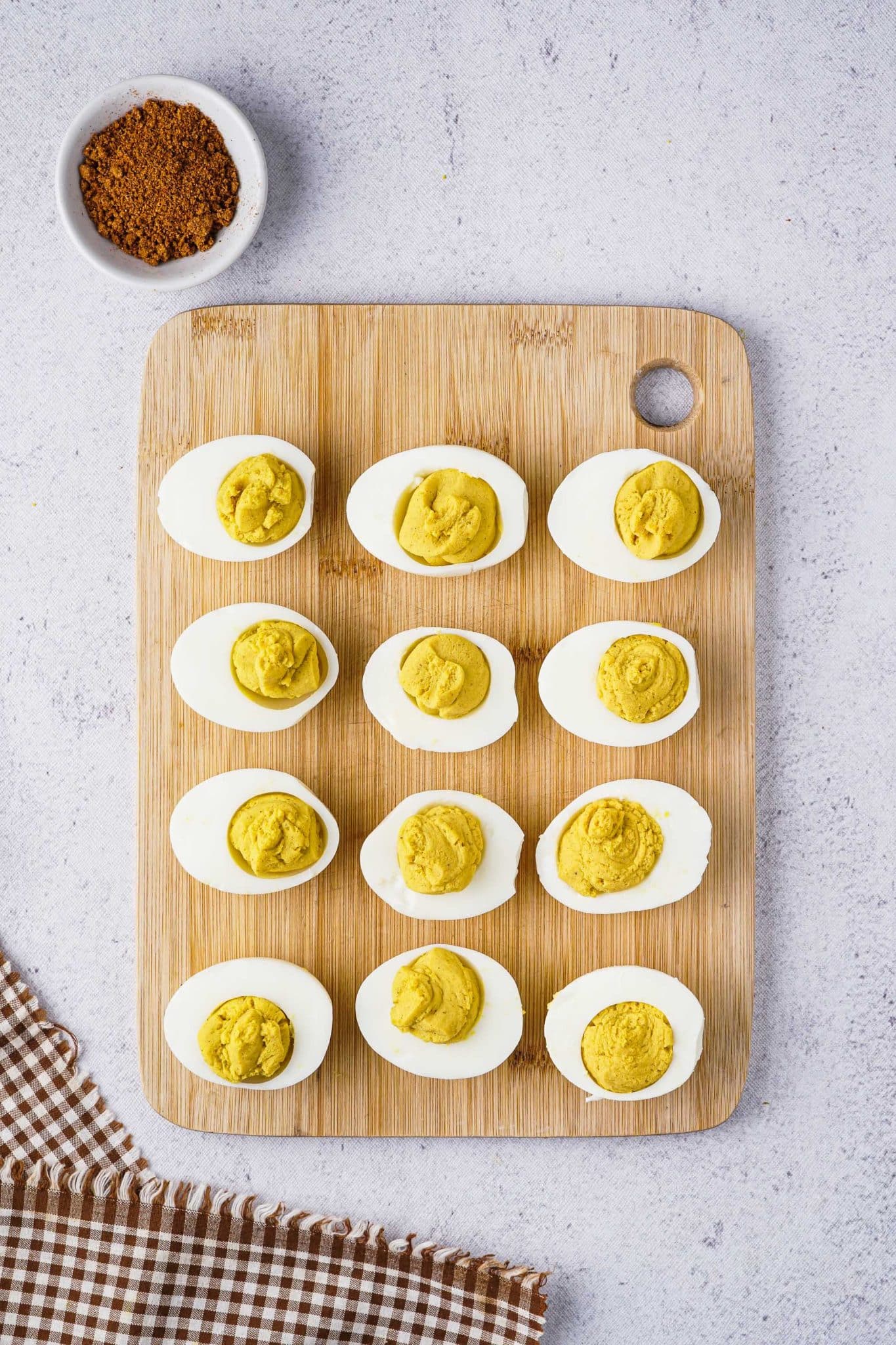 Cajun Shrimp Deviled Eggs - I Am Homesteader