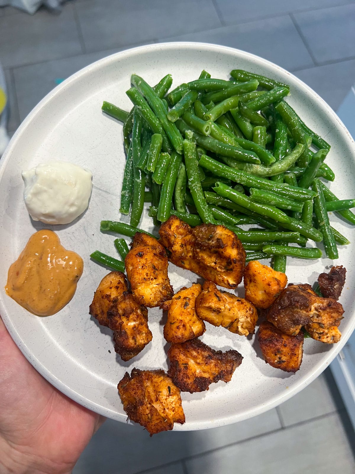 air fryer salmon bites