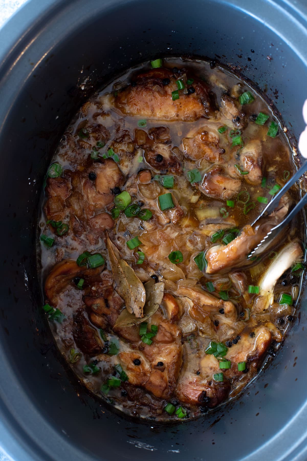 slow cooker chicken adobo 