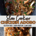 slow cooker adobo chicken