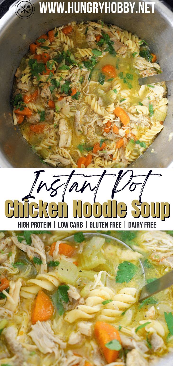 healthy chicken noodle soup instant pot