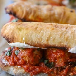 slow cooker turkey meatball subs