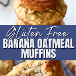 gluten-free banana oatmeal muffins