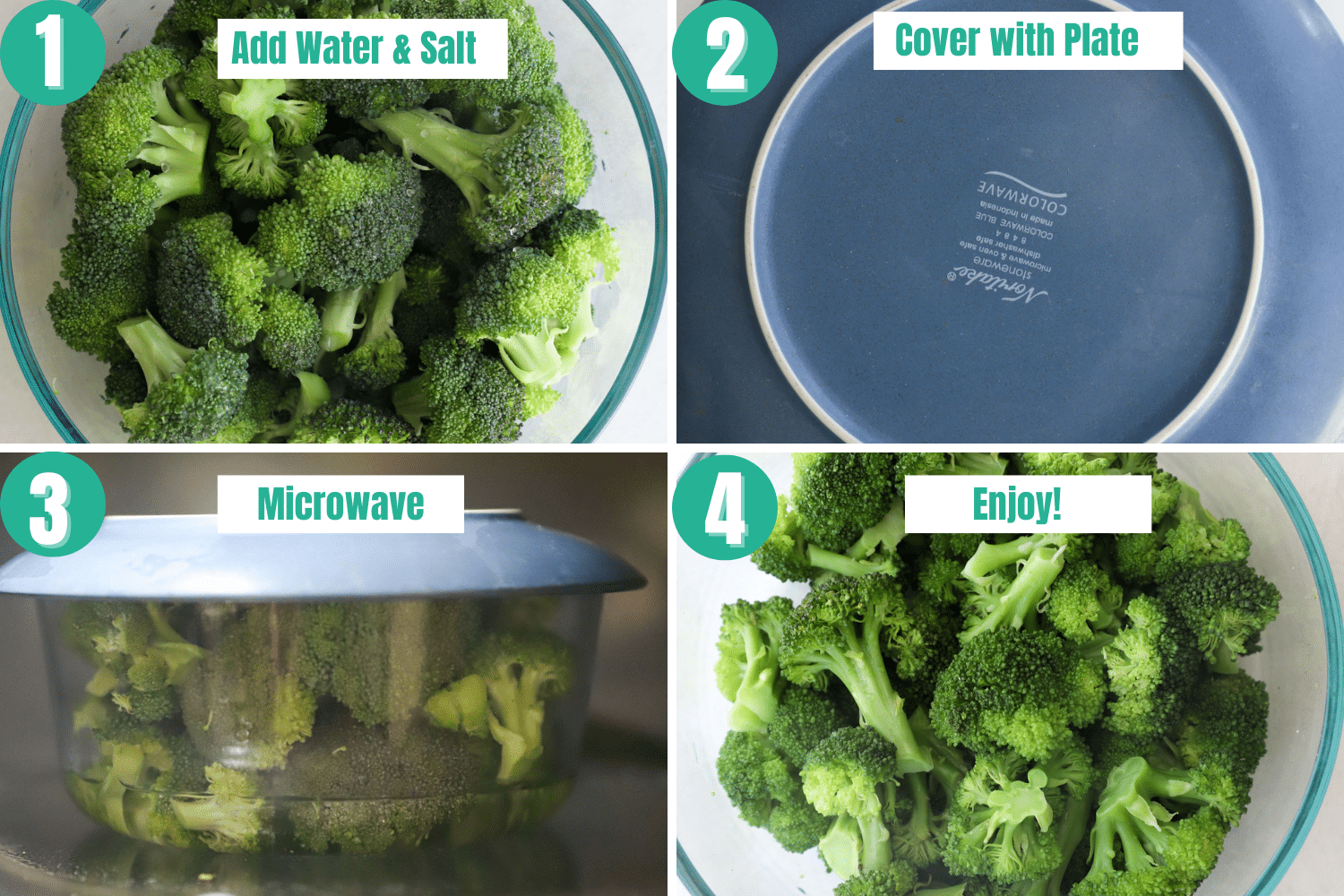 how to steam broccoli in the microwave 