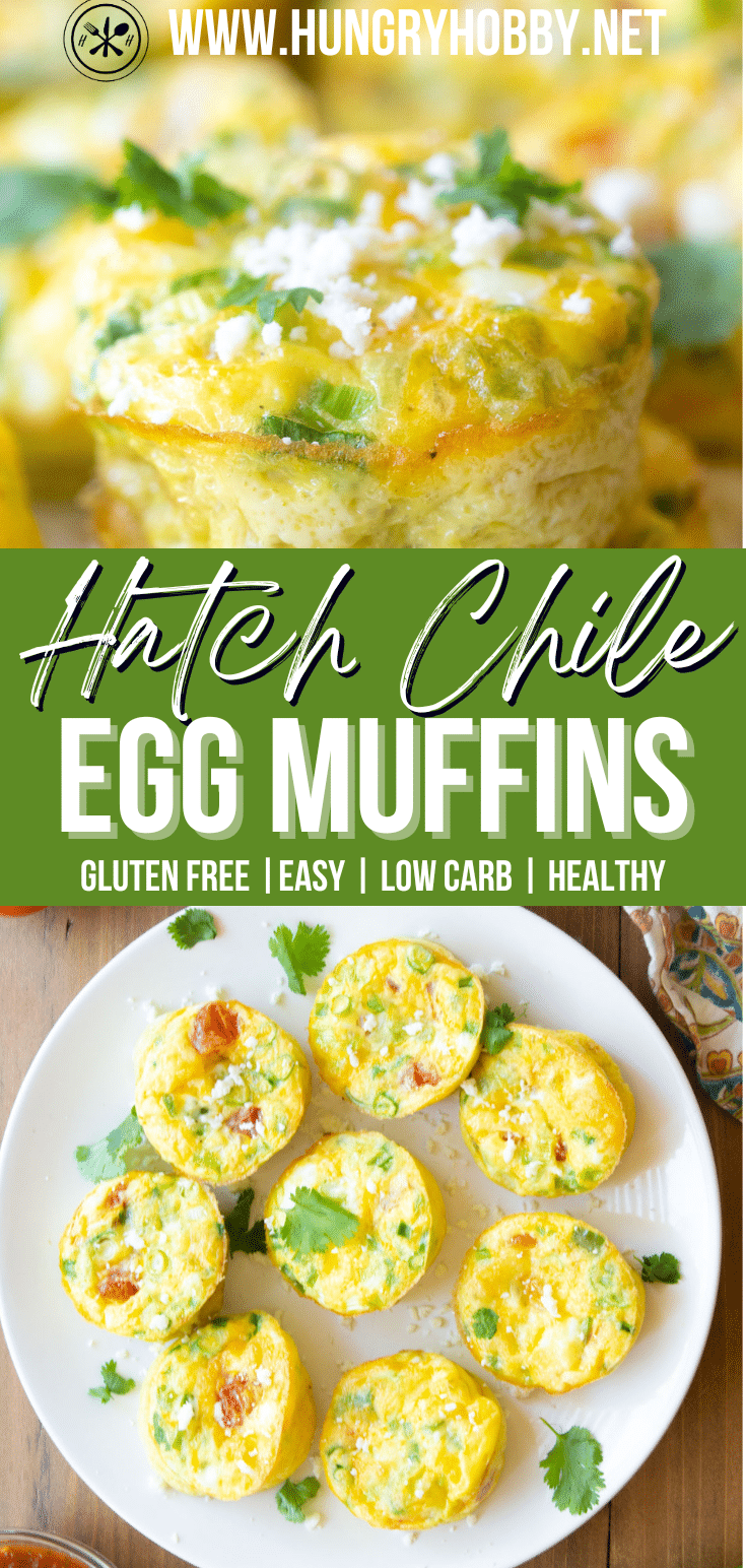 hatch chile egg muffins