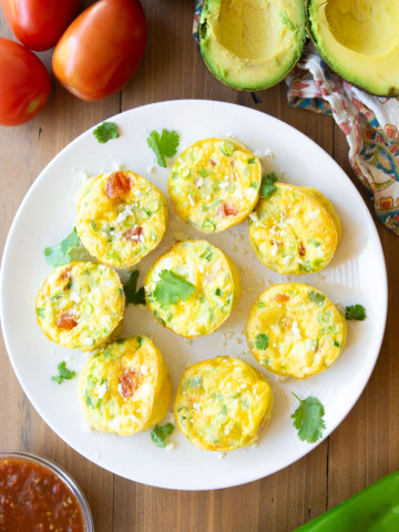 Hatch Chile Egg Muffins