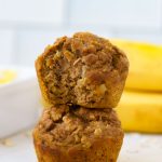 pumpkin banana oatmeal muffins