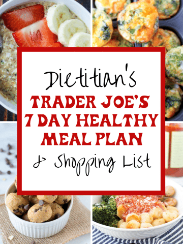 2025 healthy and affordable Trader Joe's Meal Plan