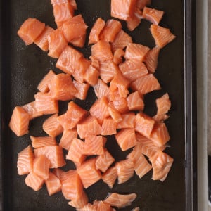 how to make air fryer salmon bites