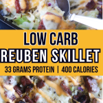 low carb reuben skillet PIN