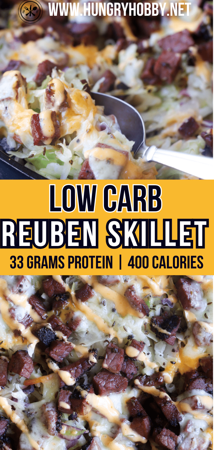 low carb reuben skillet PIN