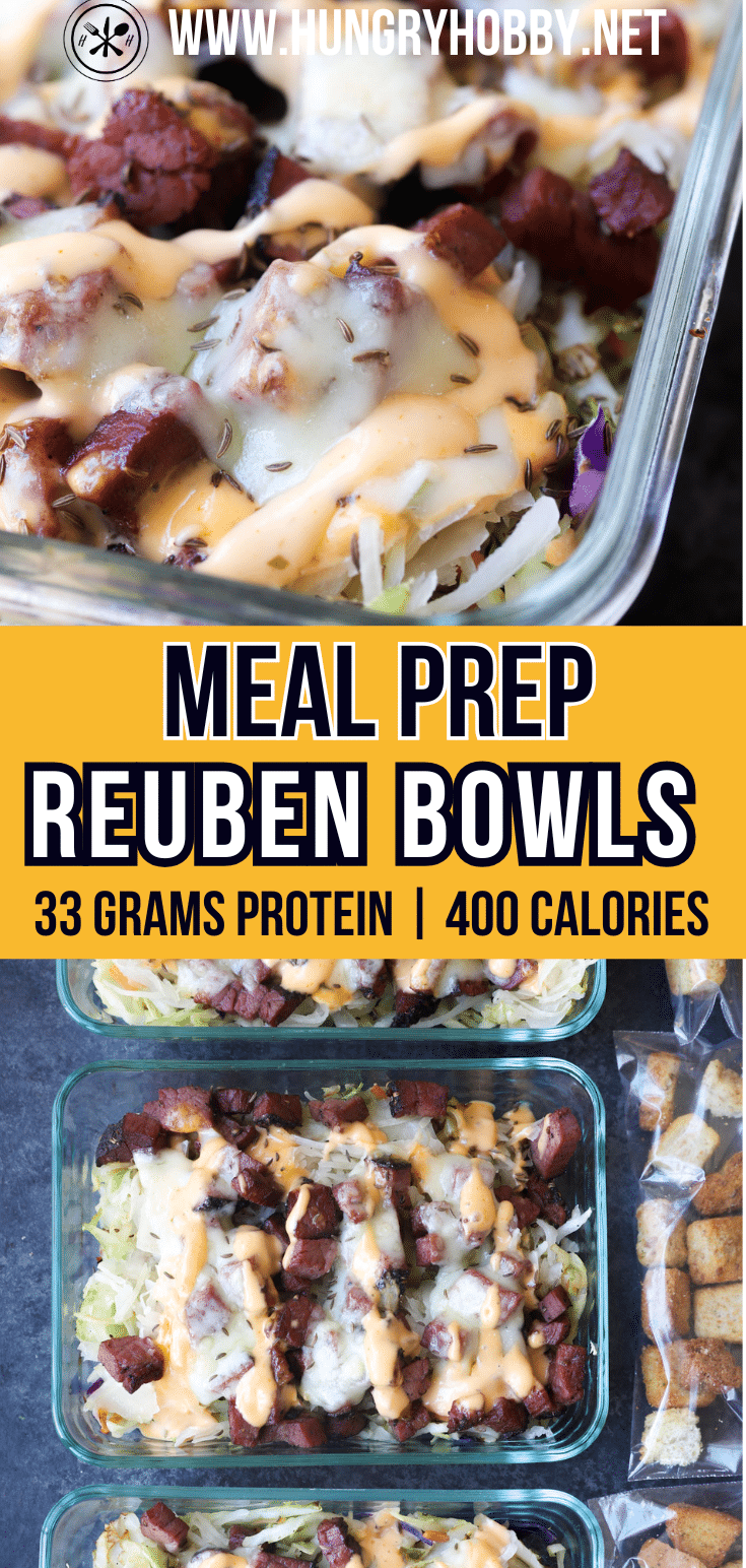 meal prep reuben bowls