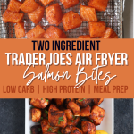 two ingredient trader joes air fryer salmon bites