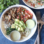 carnitas rice bowls