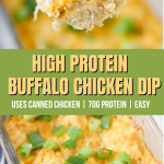 high protein buffalo chicken dip