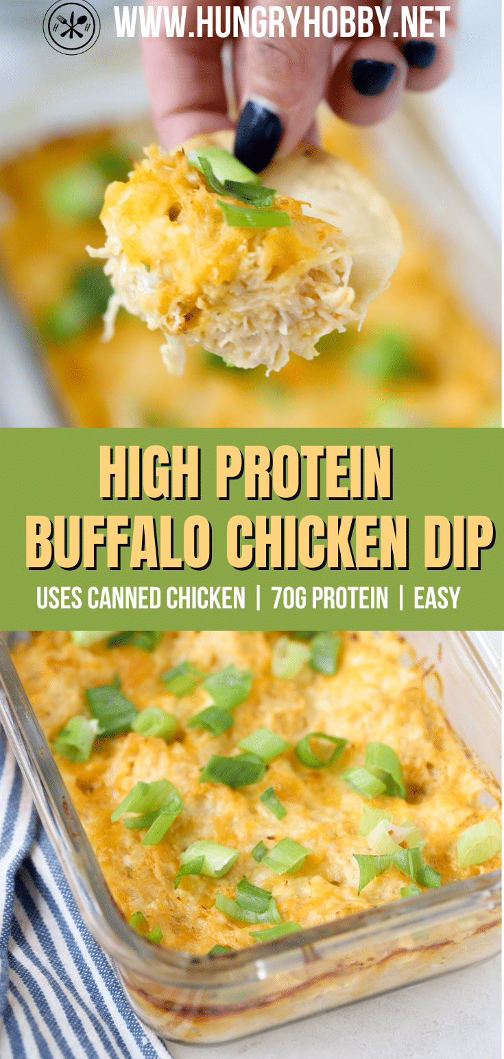 high protein buffalo chicken dip