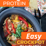 slow cooker chicken fajitas