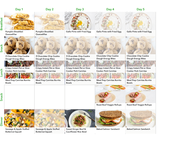meal plan 
