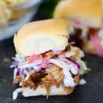 BBQ Chicken Sliders
